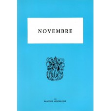 MENEE DE NOVEMBRE (Les Ménées tome 11)