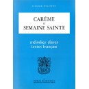 CAREME ET SEMAINE SAINTE